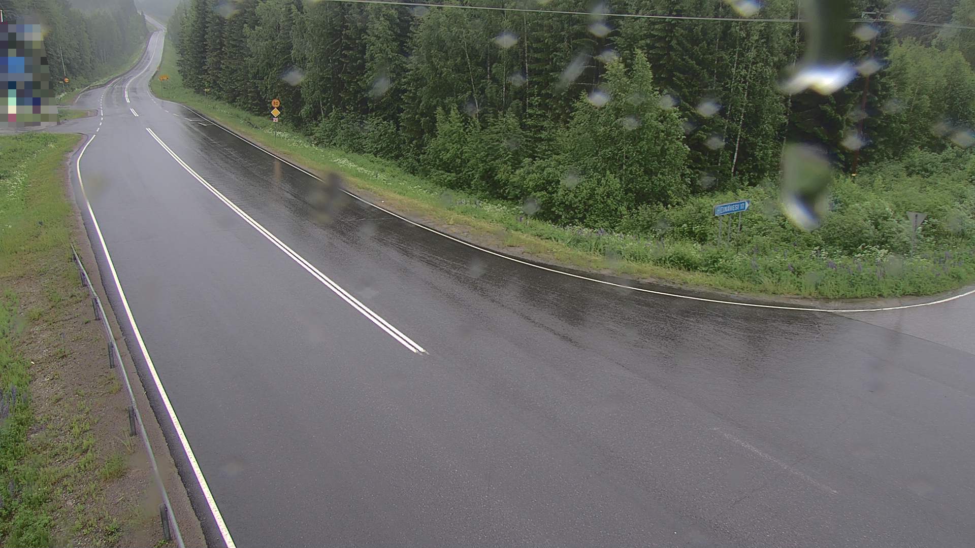 Weather Camera Image Tie 23, Heinävesi, Lamminpää, Heinävesi, Pohjois-Karjala