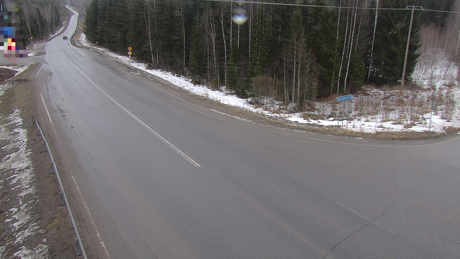 Weather Camera Image Tie 23, Heinävesi, Lamminpää, Heinävesi, Pohjois-Karjala