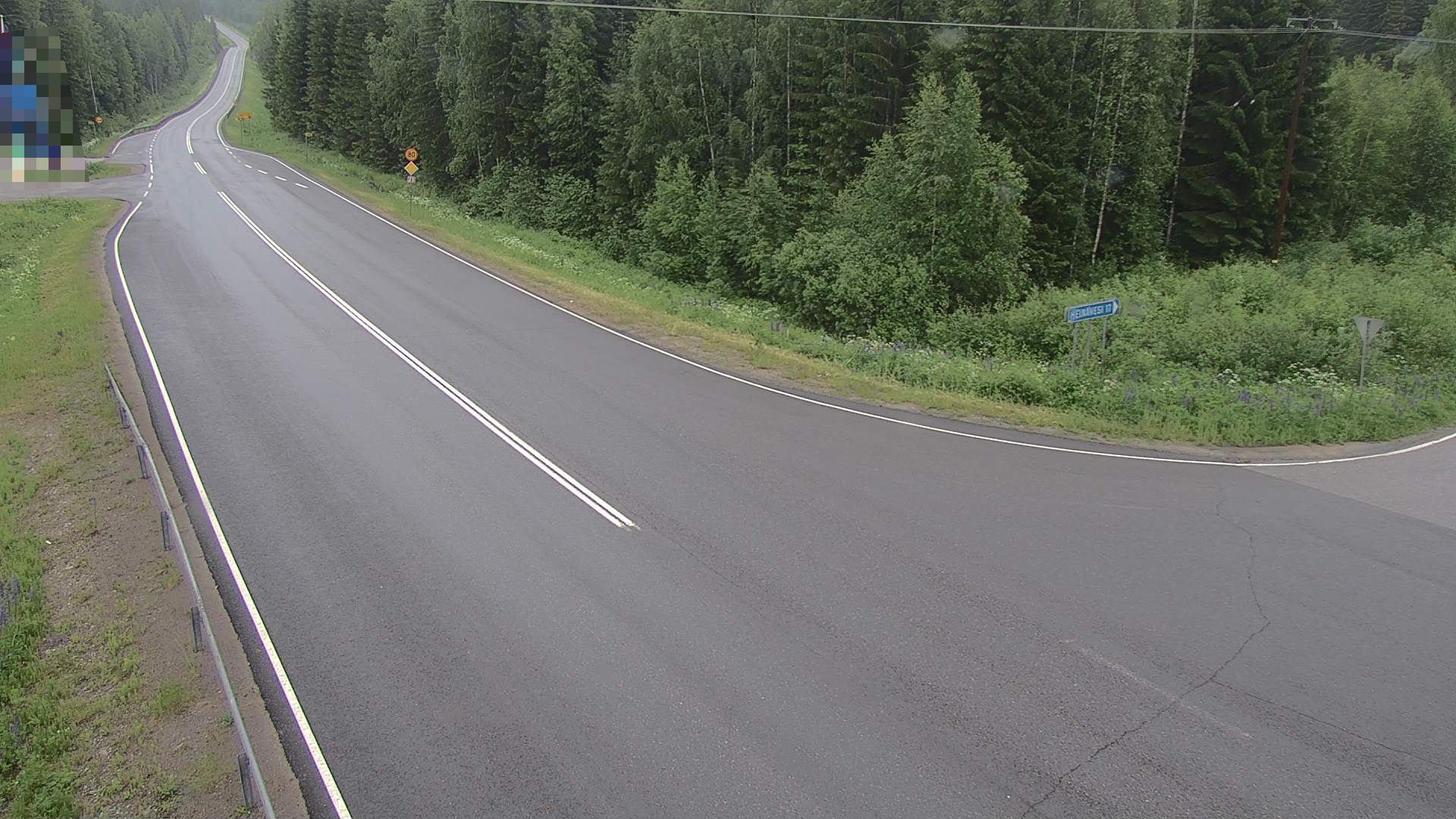 Weather Camera Image Tie 23, Heinävesi, Lamminpää, Heinävesi, Pohjois-Karjala
