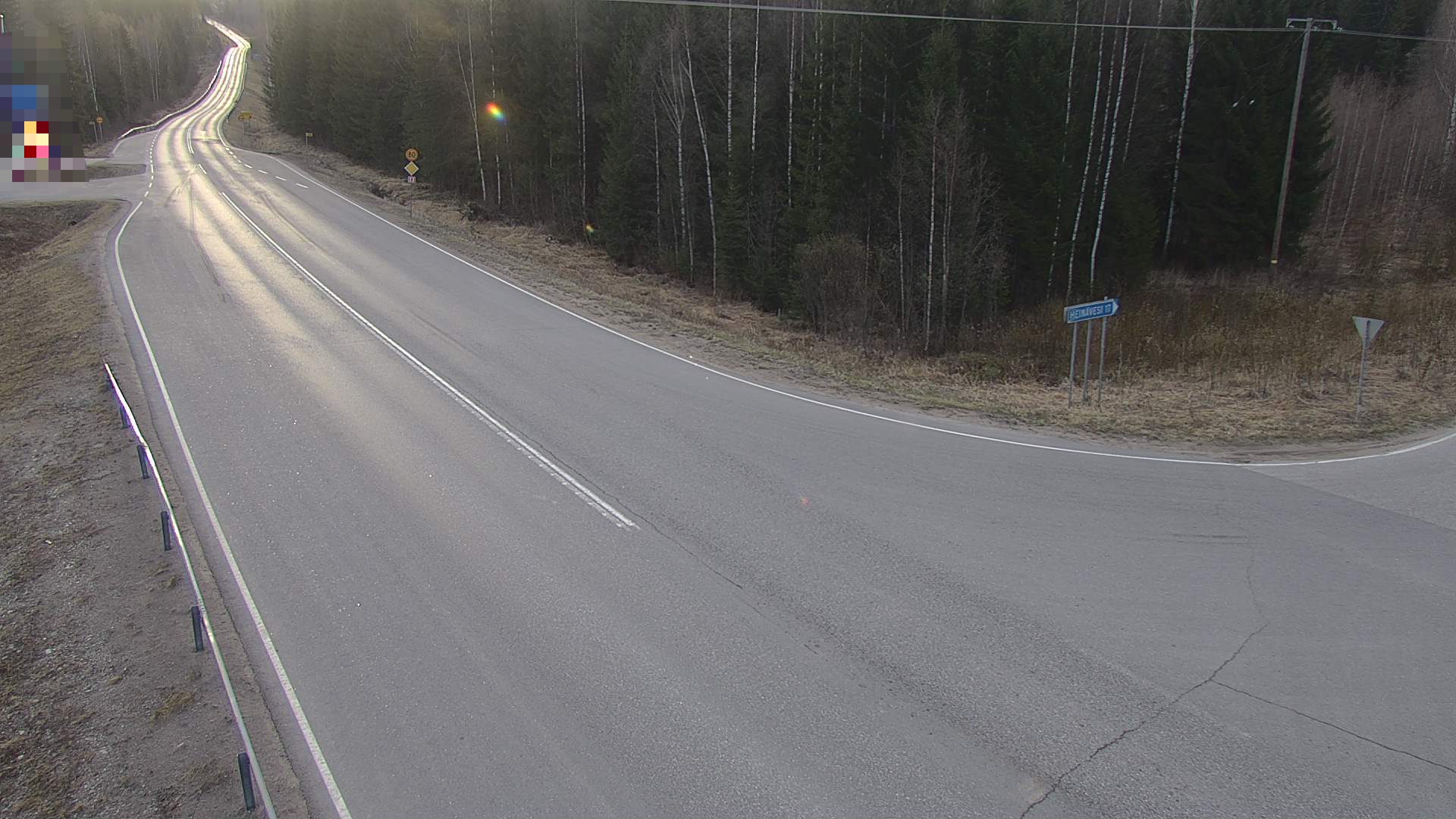 Weather Camera Image Tie 23, Heinävesi, Lamminpää, Heinävesi, Pohjois-Karjala