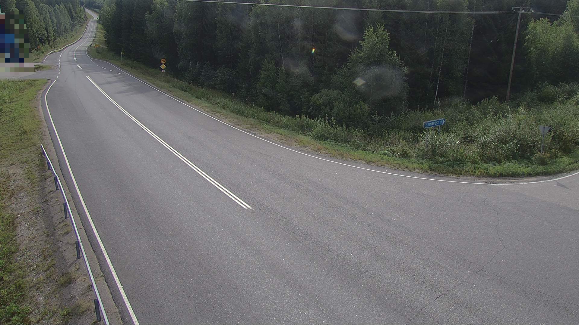 Weather Camera Image Tie 23, Heinävesi, Lamminpää, Heinävesi, Pohjois-Karjala