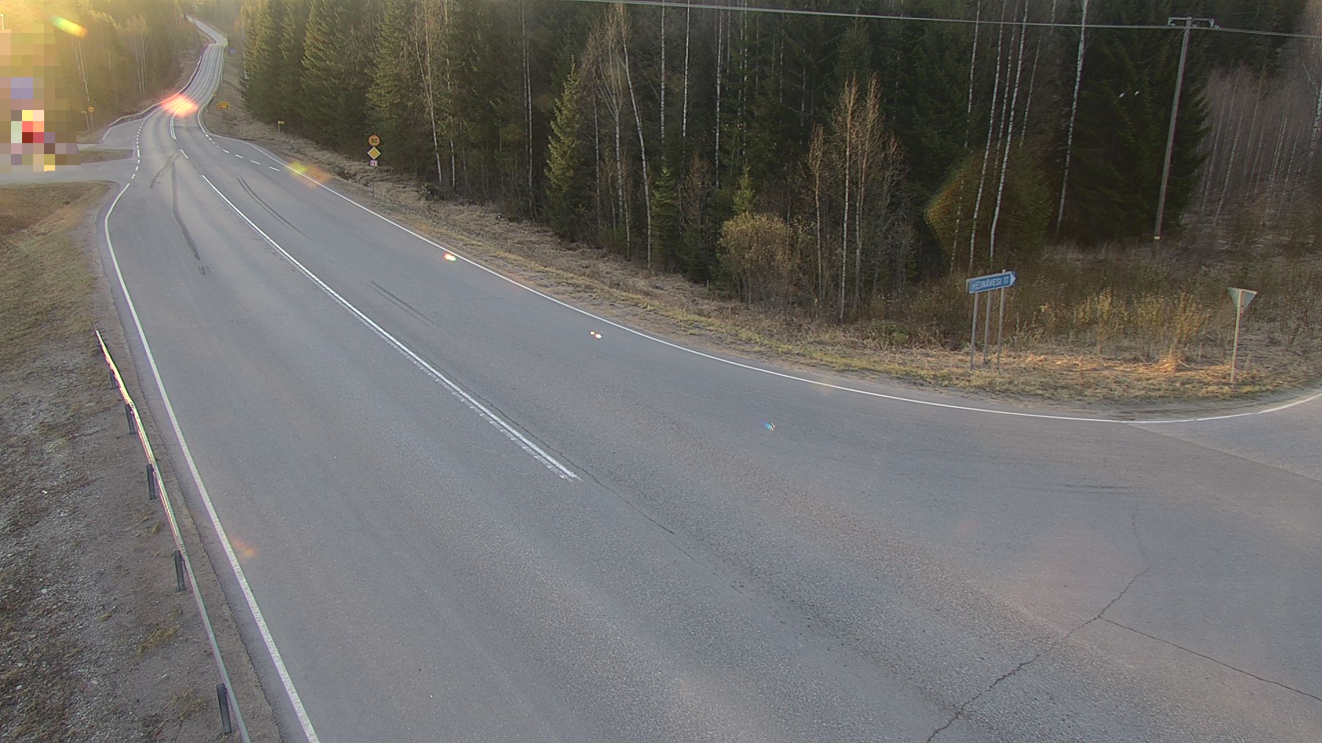 Weather Camera Image Tie 23, Heinävesi, Lamminpää, Heinävesi, Pohjois-Karjala