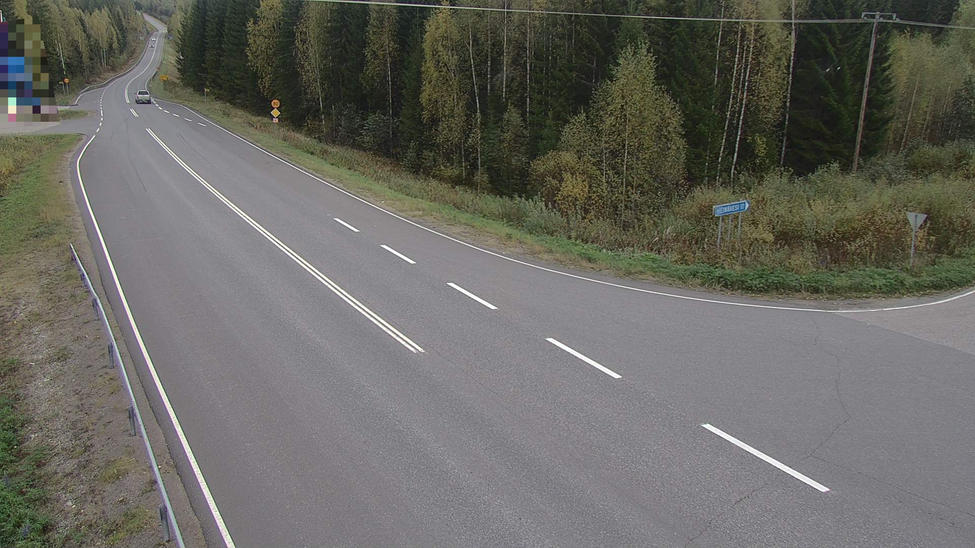 Weather Camera Image Tie 23, Heinävesi, Lamminpää, Heinävesi, Pohjois-Karjala
