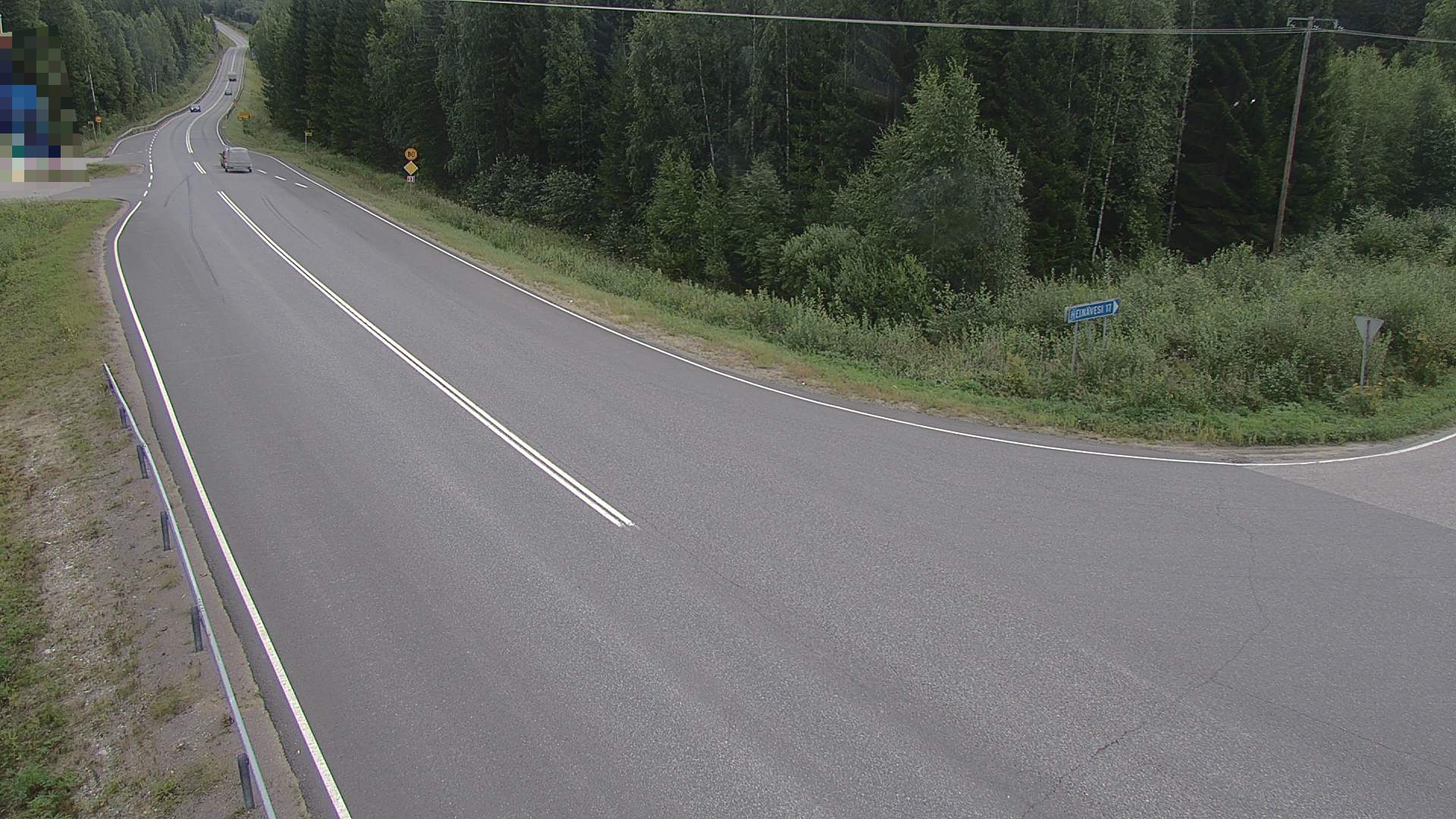 Weather Camera Image Tie 23, Heinävesi, Lamminpää, Heinävesi, Pohjois-Karjala