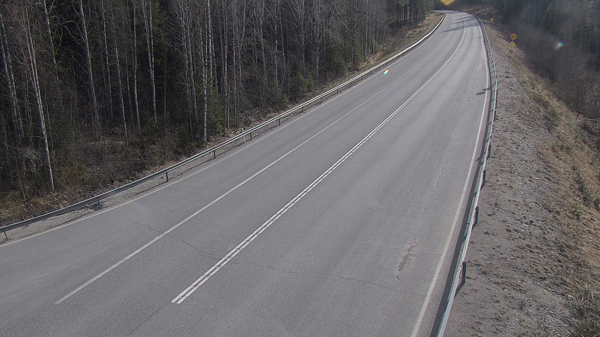 Weather Camera Image Tie 23, Heinävesi, Lamminpää, Heinävesi, Pohjois-Karjala