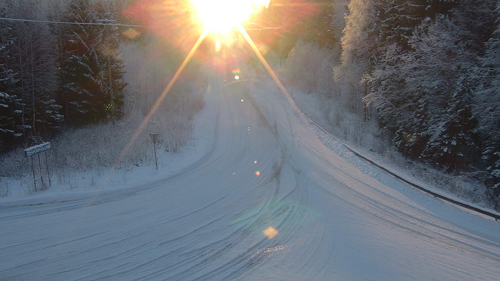 Weather Camera Image Tie 23, Heinävesi, Lamminpää, Heinävesi, Pohjois-Karjala