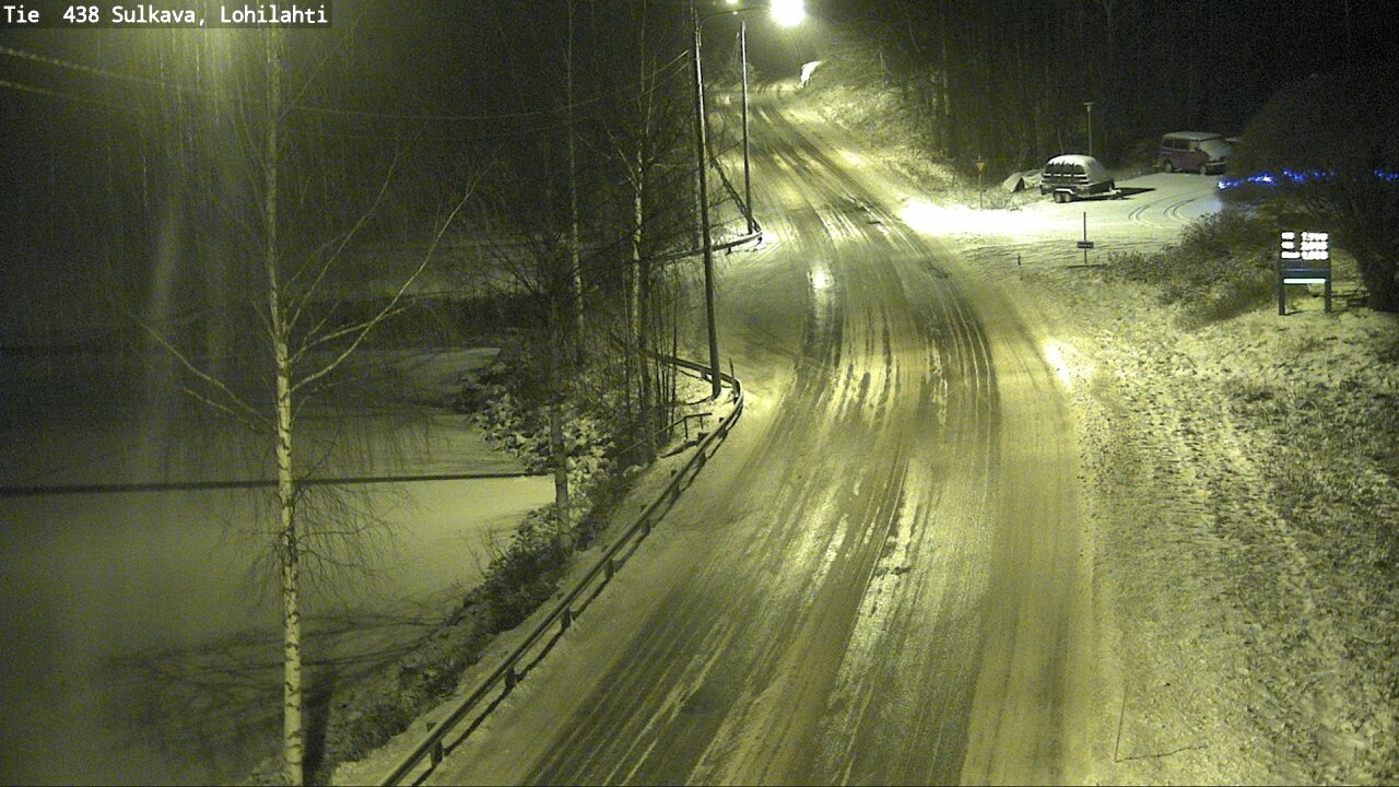 Weather Camera Image Väg 438 Sulkava, Lohilahti, Sulkava, Etelä-Savo