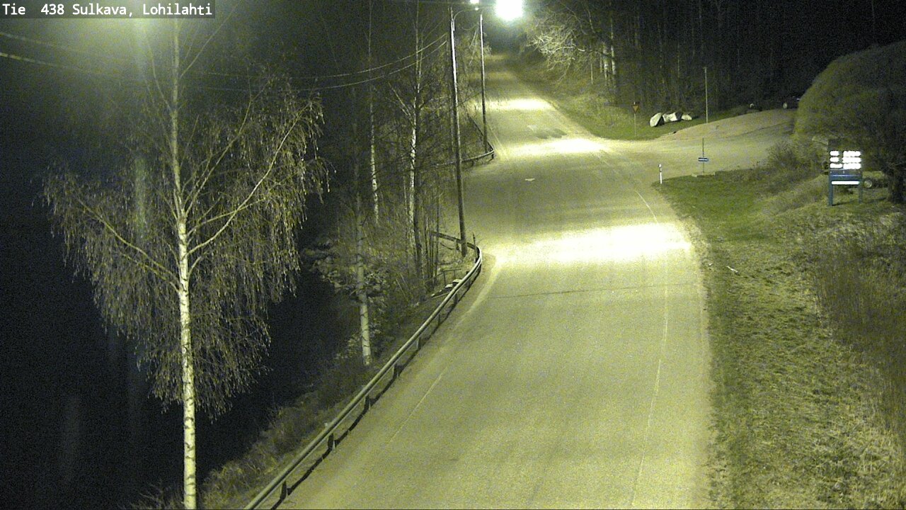 Weather Camera Image Väg 438 Sulkava, Lohilahti, Sulkava, Etelä-Savo