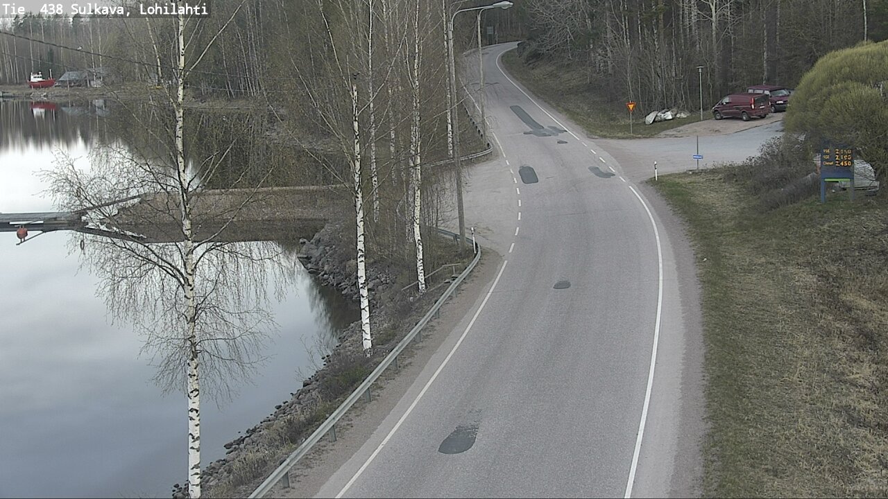 Weather Camera Image Road 438 Sulkava, Lohilahti, Sulkava, Etelä-Savo