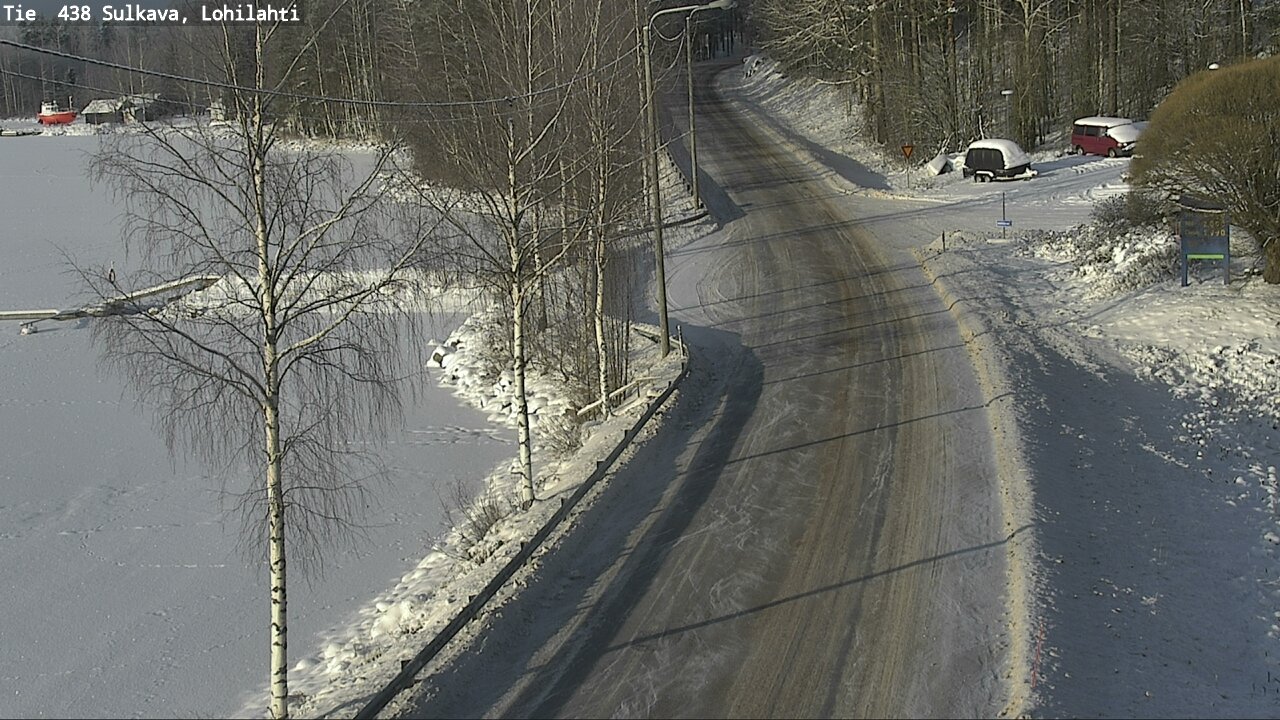 Weather Camera Image Väg 438 Sulkava, Lohilahti, Sulkava, Etelä-Savo