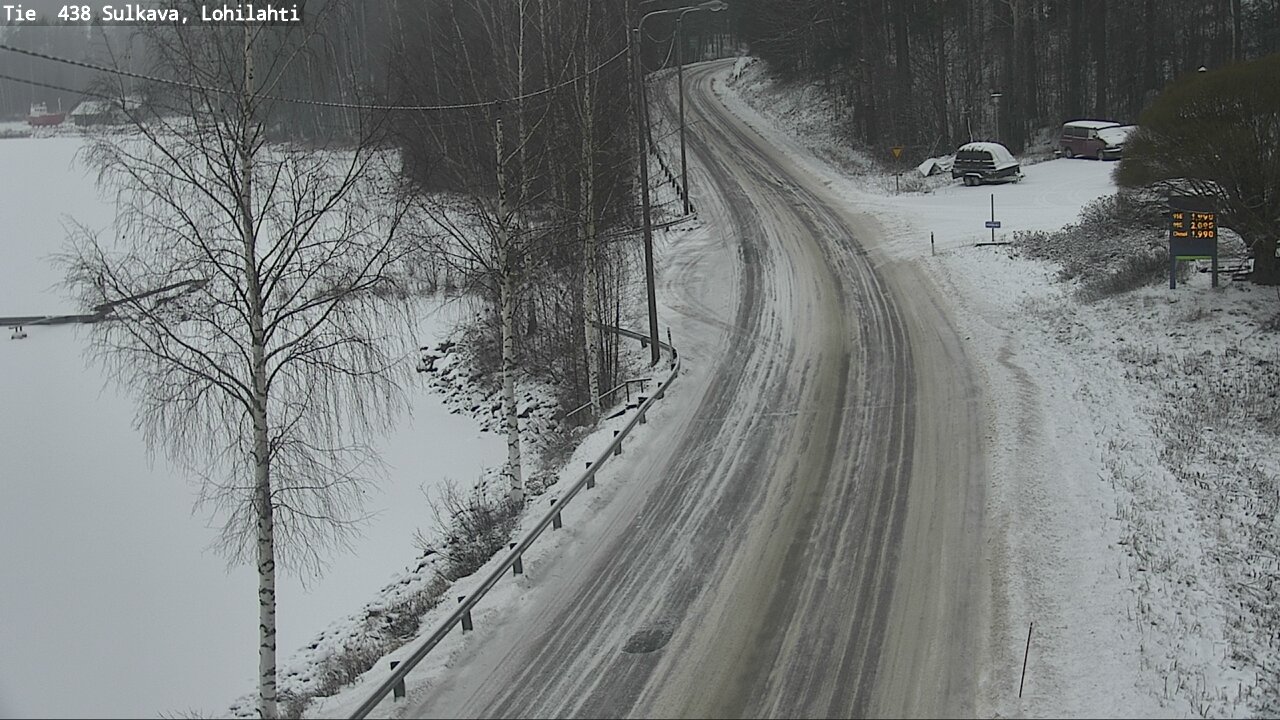 Weather Camera Image Väg 438 Sulkava, Lohilahti, Sulkava, Etelä-Savo