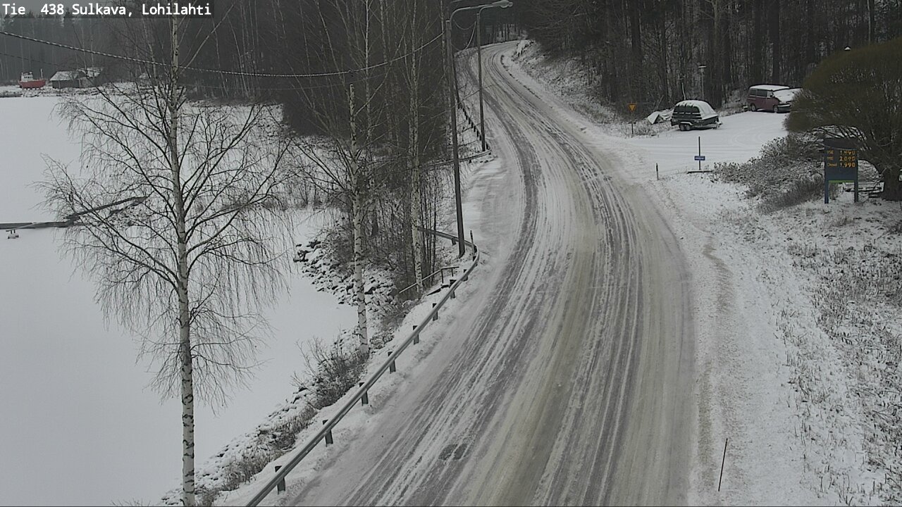 Weather Camera Image Väg 438 Sulkava, Lohilahti, Sulkava, Etelä-Savo