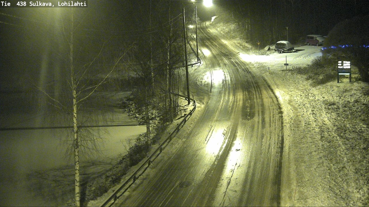 Weather Camera Image Väg 438 Sulkava, Lohilahti, Sulkava, Etelä-Savo