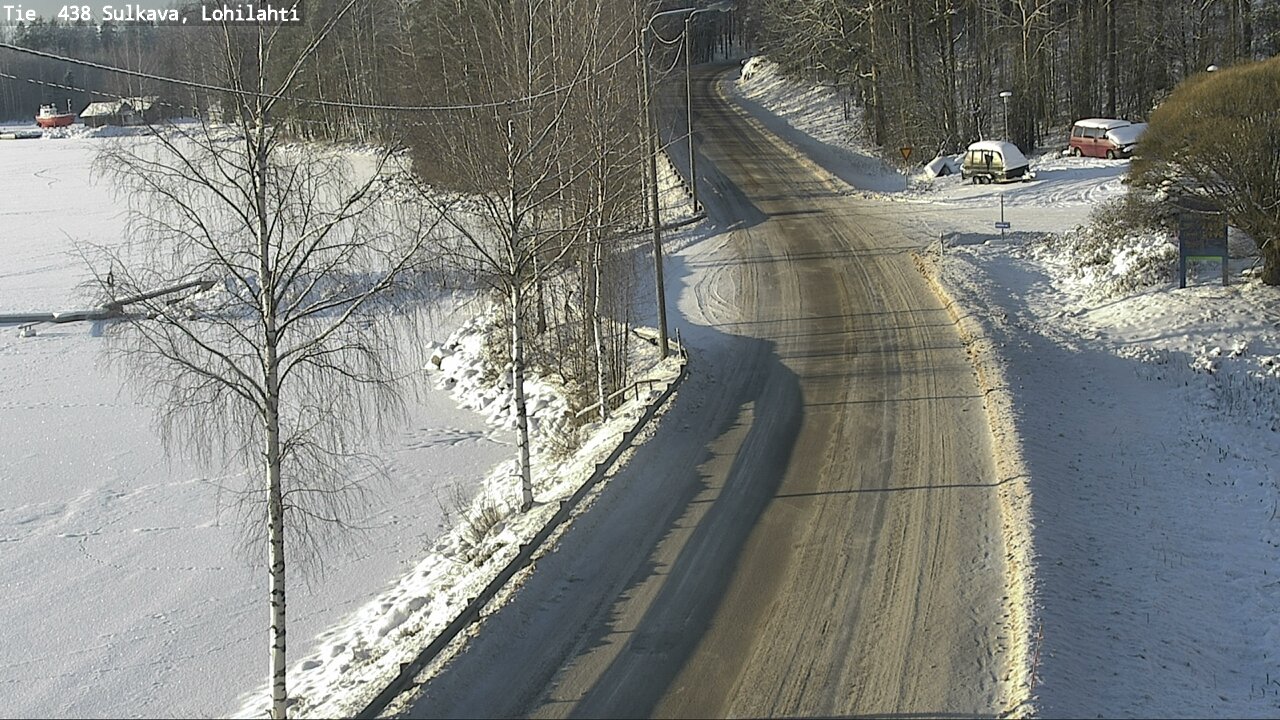 Weather Camera Image Väg 438 Sulkava, Lohilahti, Sulkava, Etelä-Savo