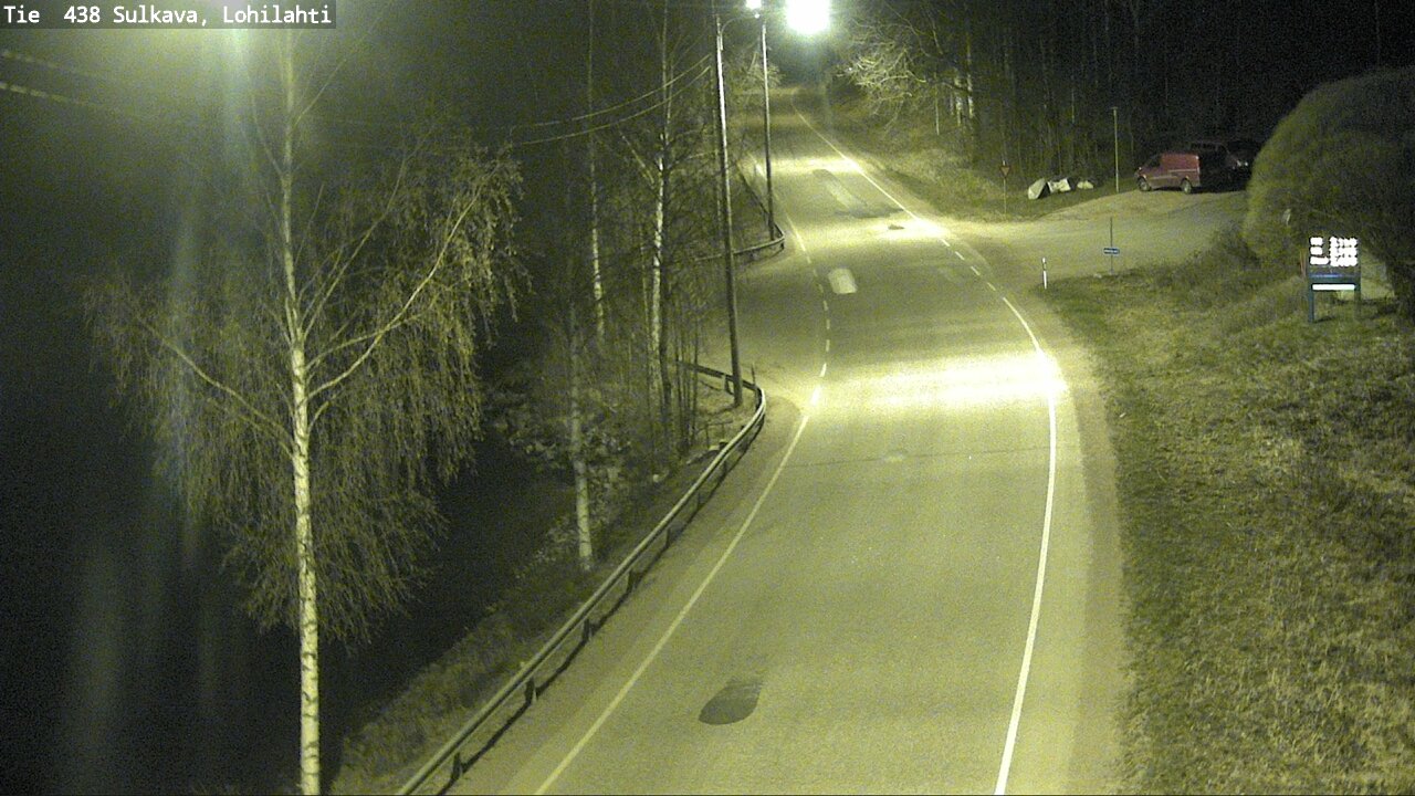 Weather Camera Image Road 438 Sulkava, Lohilahti, Sulkava, Etelä-Savo