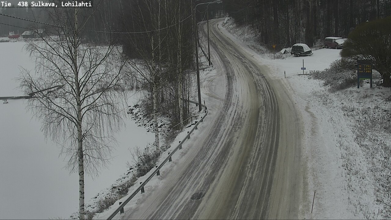 Weather Camera Image Väg 438 Sulkava, Lohilahti, Sulkava, Etelä-Savo