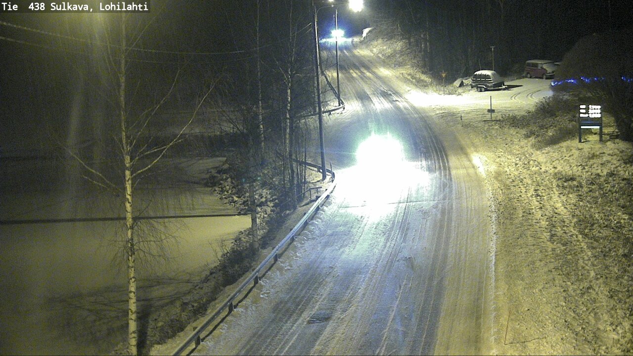 Weather Camera Image Väg 438 Sulkava, Lohilahti, Sulkava, Etelä-Savo