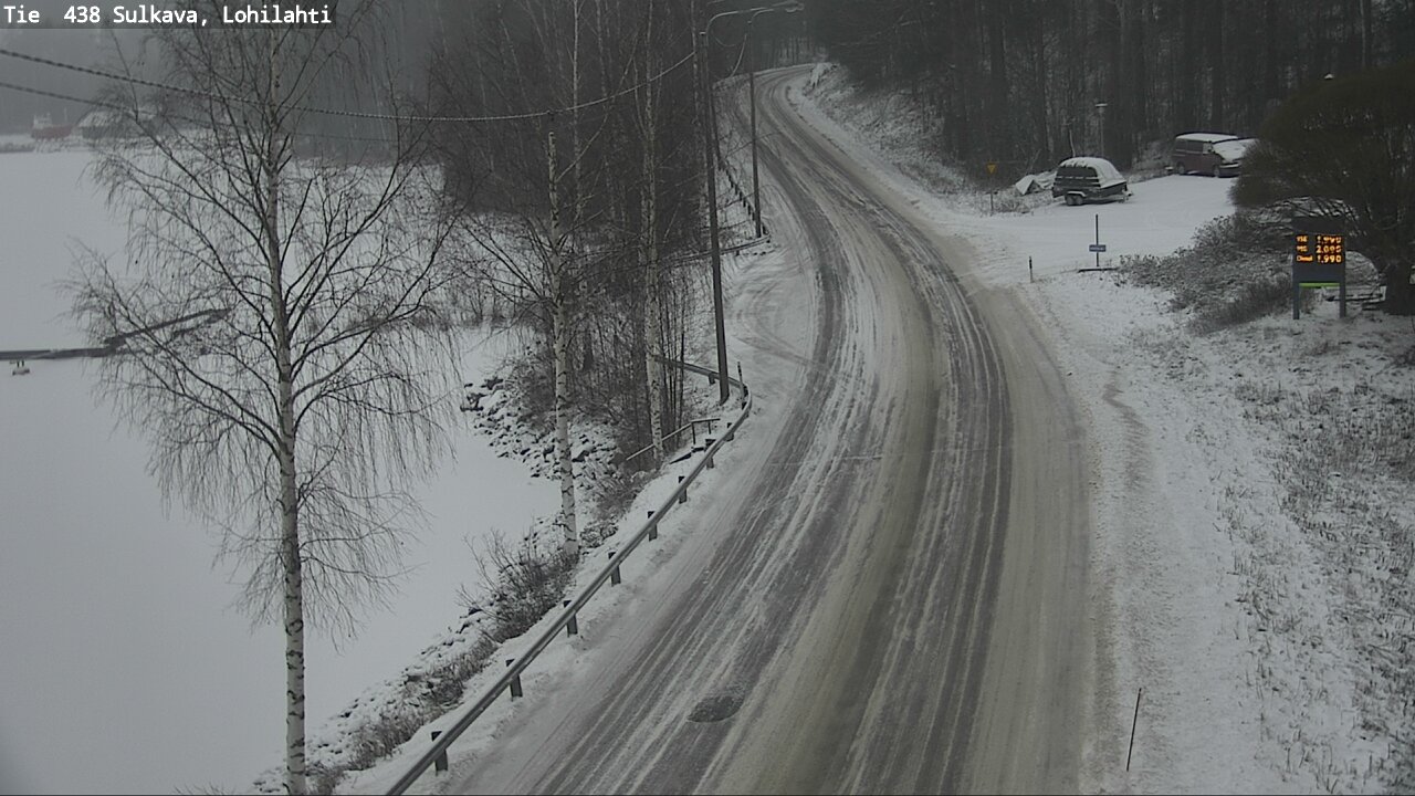 Weather Camera Image Väg 438 Sulkava, Lohilahti, Sulkava, Etelä-Savo