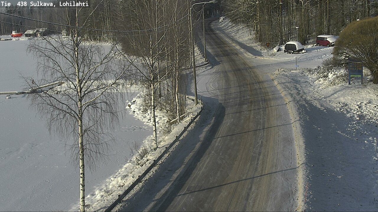 Weather Camera Image Väg 438 Sulkava, Lohilahti, Sulkava, Etelä-Savo