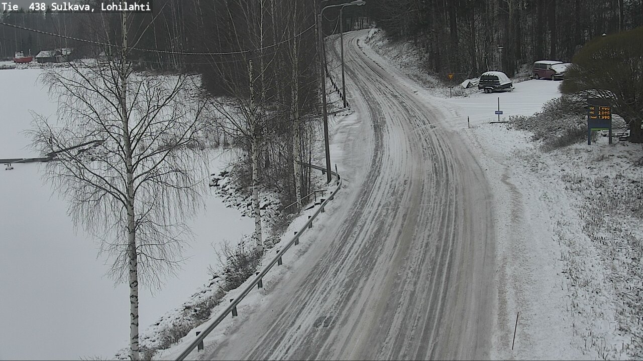 Weather Camera Image Väg 438 Sulkava, Lohilahti, Sulkava, Etelä-Savo