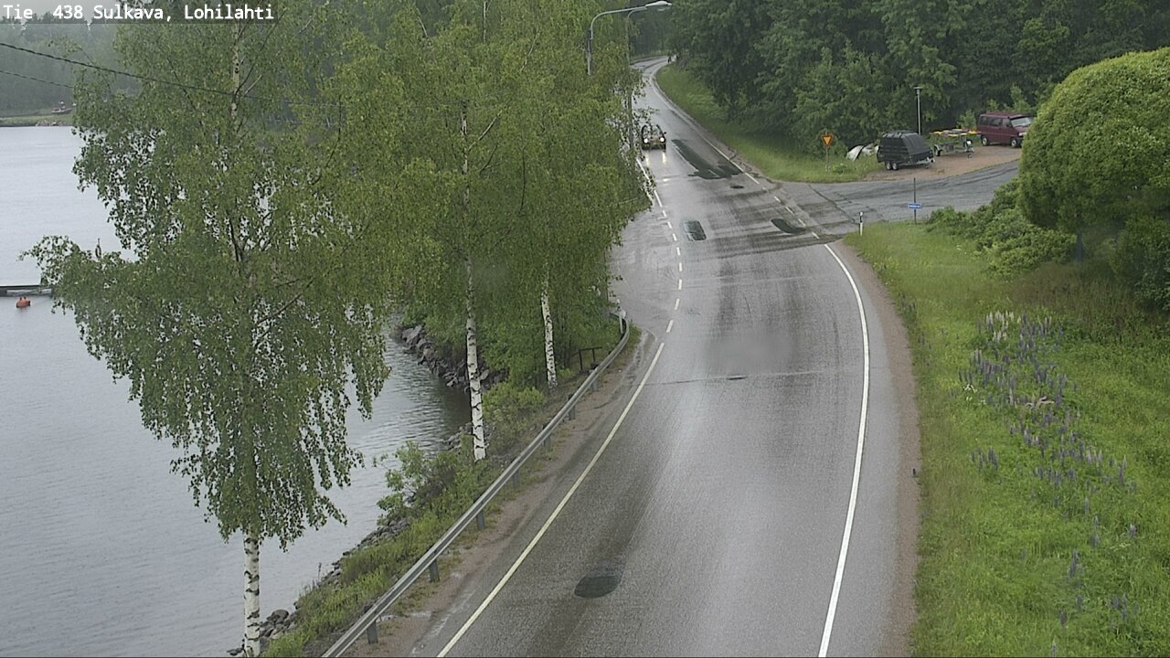 Weather Camera Image Väg 438 Sulkava, Lohilahti, Sulkava, Etelä-Savo