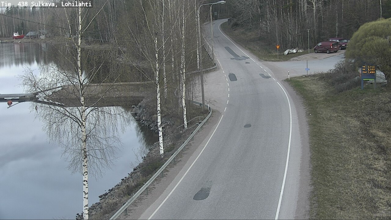 Weather Camera Image Road 438 Sulkava, Lohilahti, Sulkava, Etelä-Savo