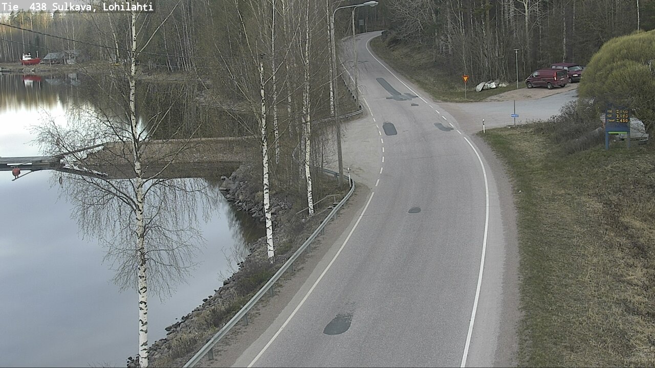 Weather Camera Image Road 438 Sulkava, Lohilahti, Sulkava, Etelä-Savo