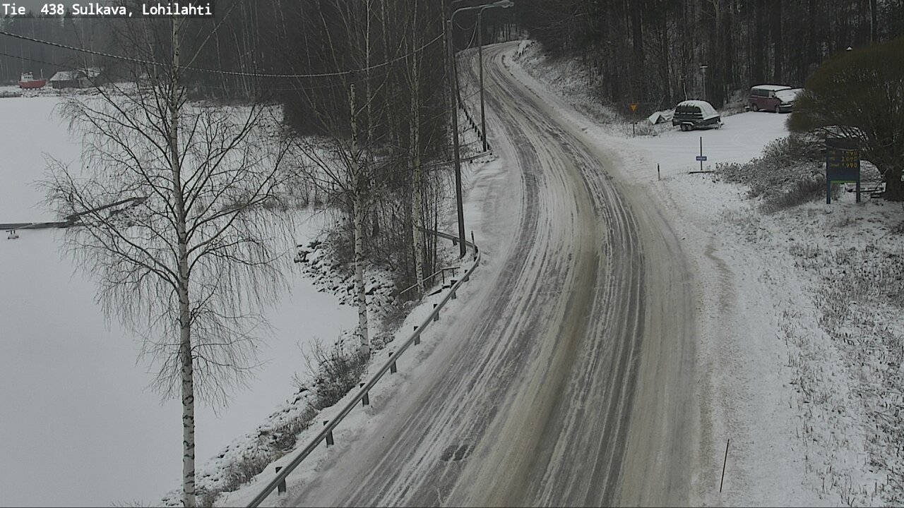 Weather Camera Image Väg 438 Sulkava, Lohilahti, Sulkava, Etelä-Savo