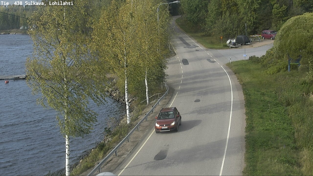 Weather Camera Image Road 438 Sulkava, Lohilahti, Sulkava, Etelä-Savo