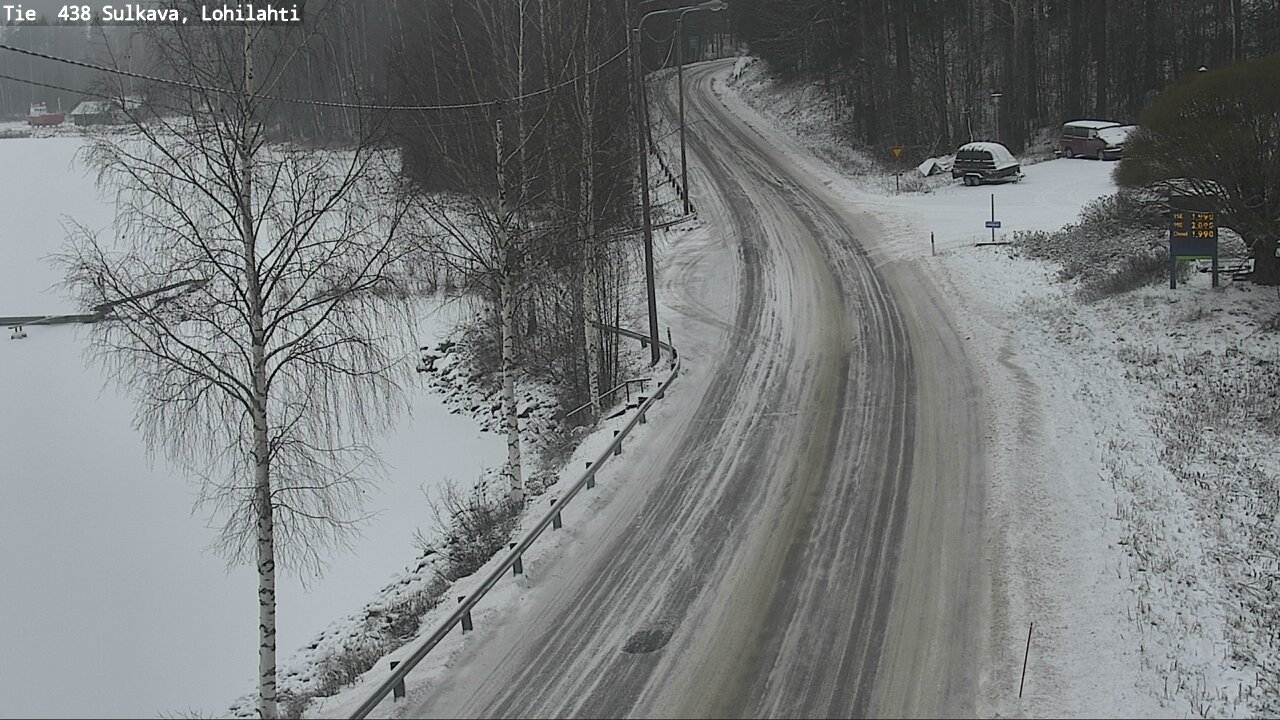 Weather Camera Image Väg 438 Sulkava, Lohilahti, Sulkava, Etelä-Savo