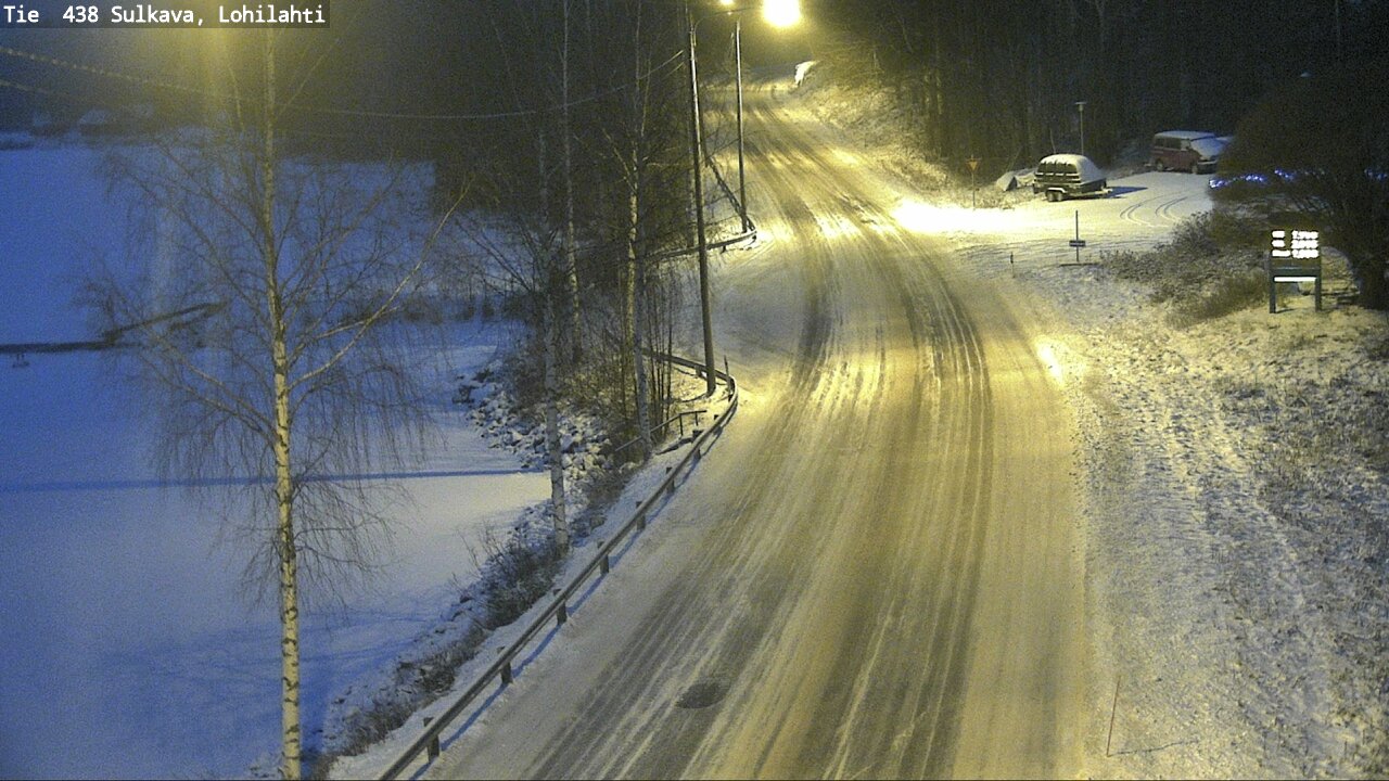 Weather Camera Image Väg 438 Sulkava, Lohilahti, Sulkava, Etelä-Savo