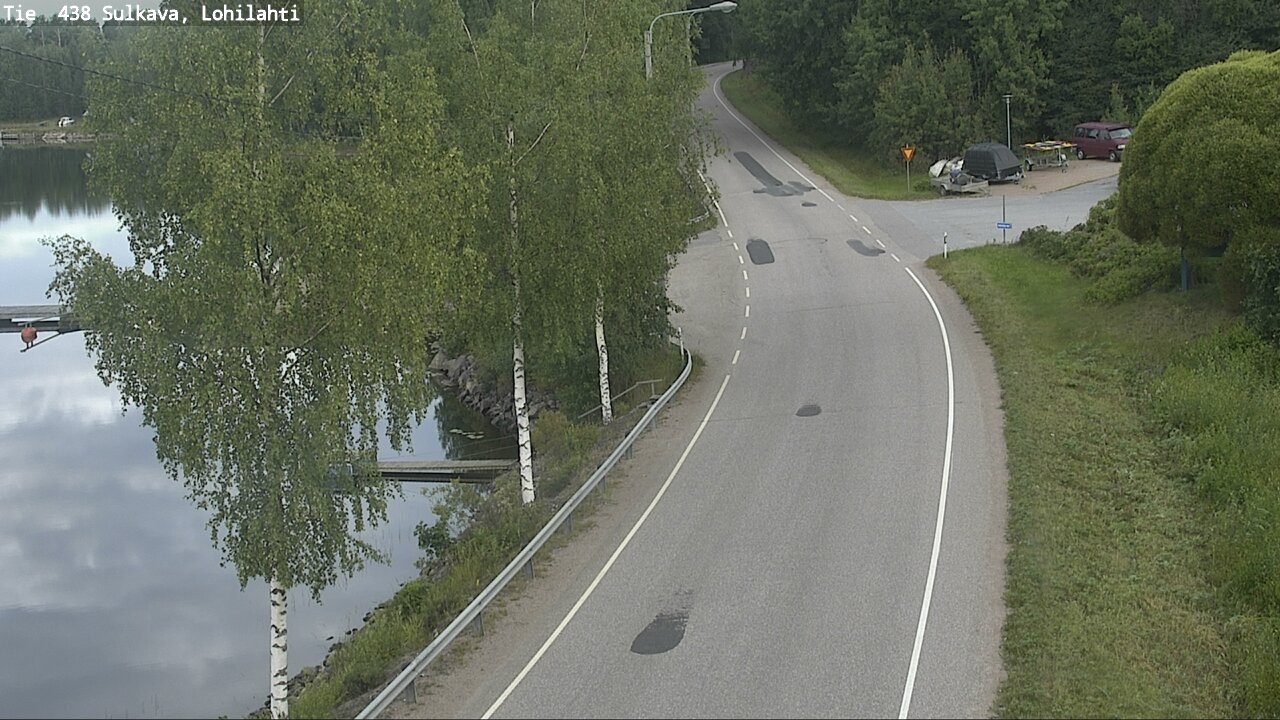 Weather Camera Image Road 438 Sulkava, Lohilahti, Sulkava, Etelä-Savo