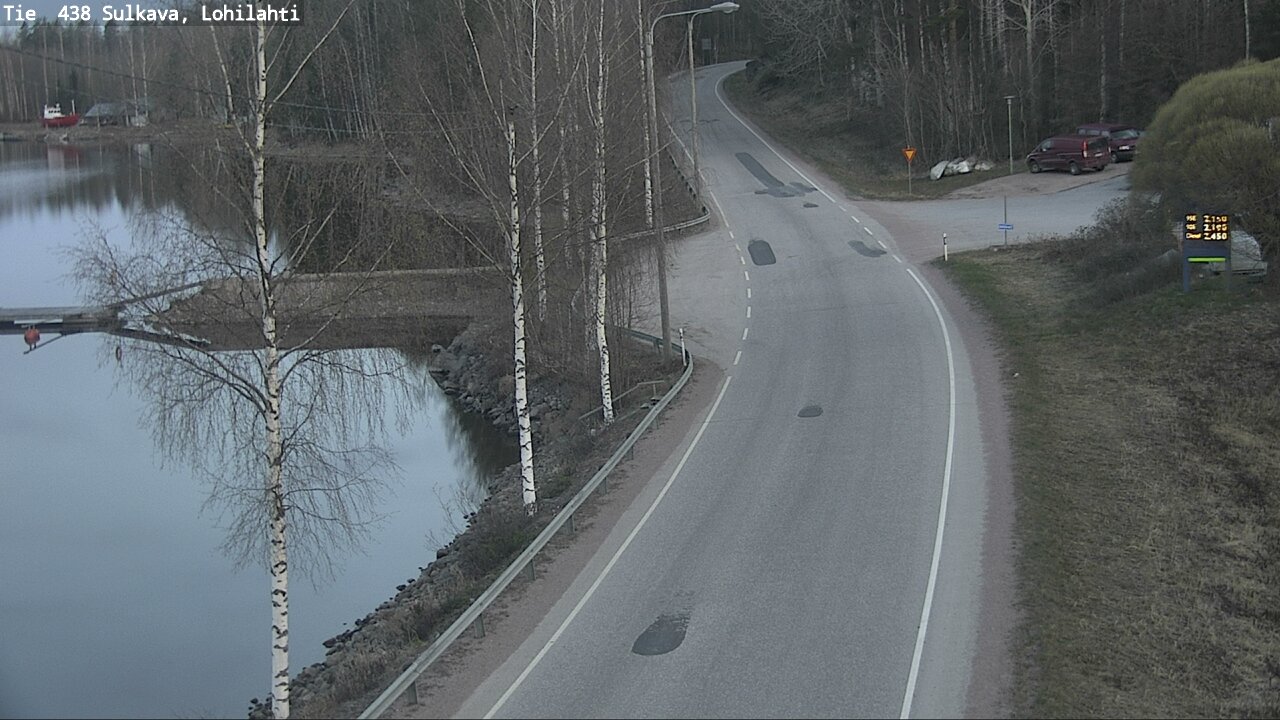Weather Camera Image Road 438 Sulkava, Lohilahti, Sulkava, Etelä-Savo