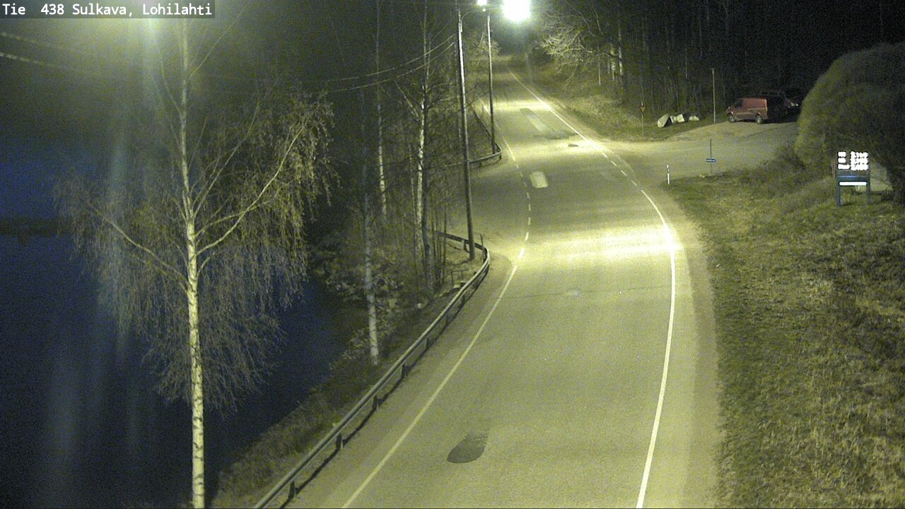 Weather Camera Image Road 438 Sulkava, Lohilahti, Sulkava, Etelä-Savo