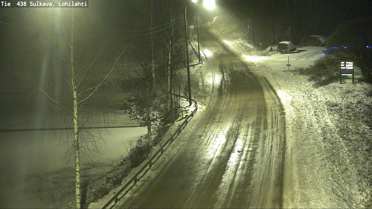 Weather Camera Image Väg 438 Sulkava, Lohilahti, Sulkava, Etelä-Savo