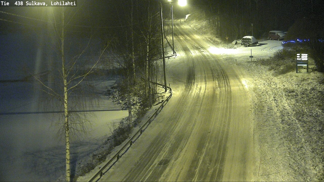 Weather Camera Image Väg 438 Sulkava, Lohilahti, Sulkava, Etelä-Savo