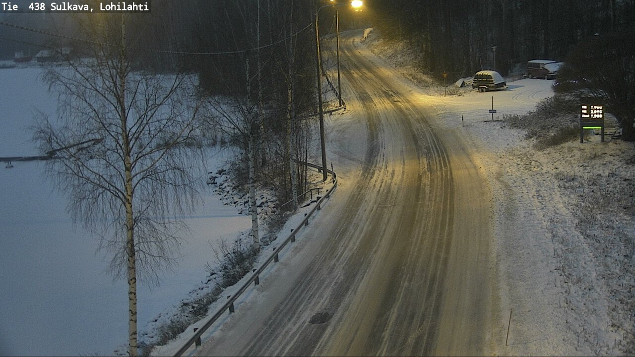 Weather Camera Image Väg 438 Sulkava, Lohilahti, Sulkava, Etelä-Savo