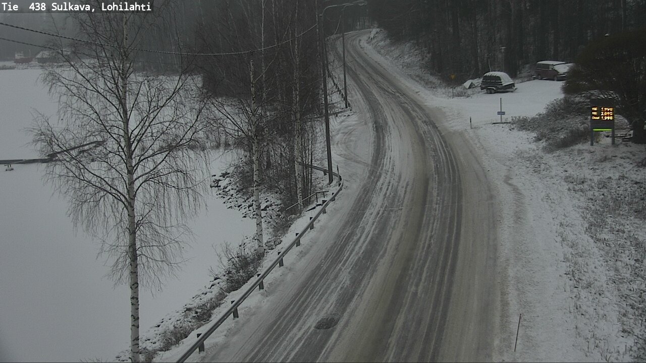 Weather Camera Image Väg 438 Sulkava, Lohilahti, Sulkava, Etelä-Savo