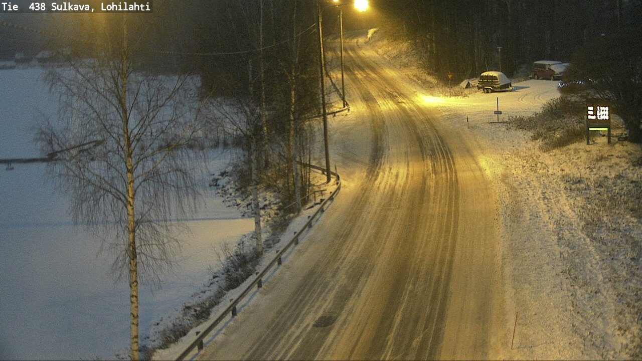 Weather Camera Image Väg 438 Sulkava, Lohilahti, Sulkava, Etelä-Savo