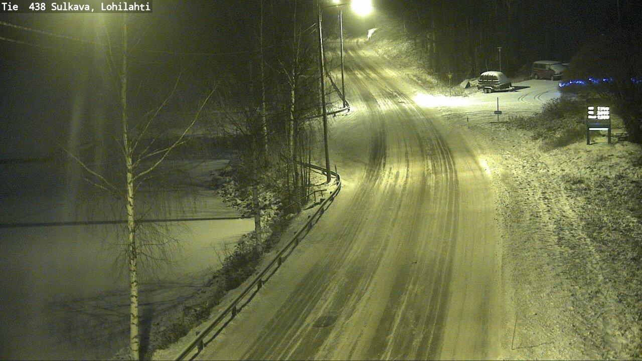 Weather Camera Image Väg 438 Sulkava, Lohilahti, Sulkava, Etelä-Savo