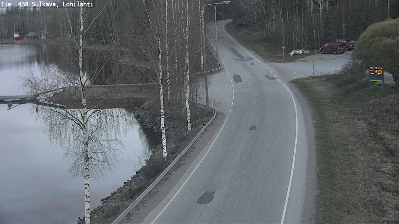 Weather Camera Image Road 438 Sulkava, Lohilahti, Sulkava, Etelä-Savo