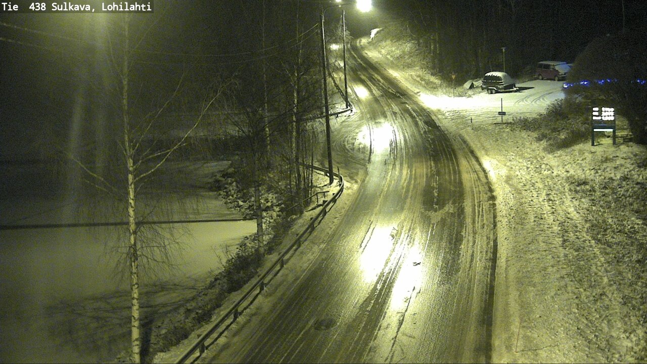 Weather Camera Image Väg 438 Sulkava, Lohilahti, Sulkava, Etelä-Savo