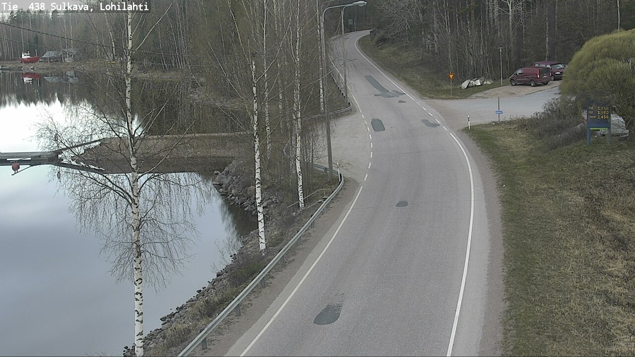 Weather Camera Image Road 438 Sulkava, Lohilahti, Sulkava, Etelä-Savo