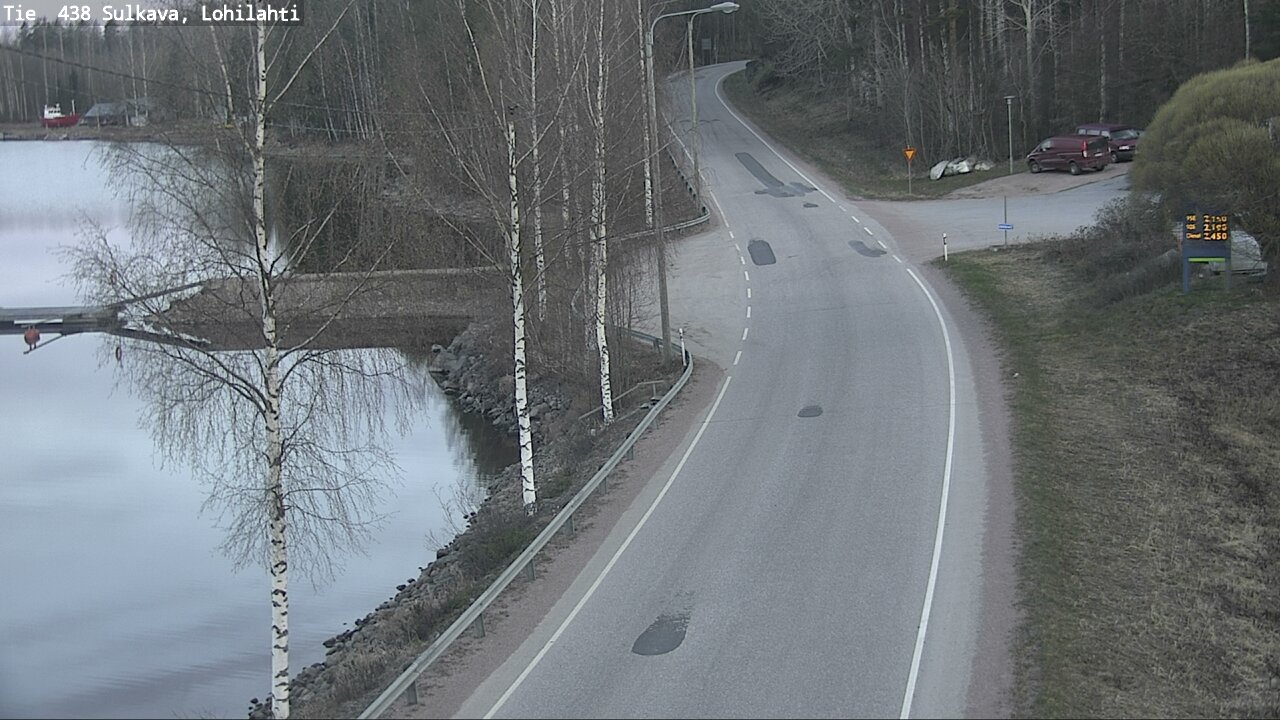 Weather Camera Image Road 438 Sulkava, Lohilahti, Sulkava, Etelä-Savo