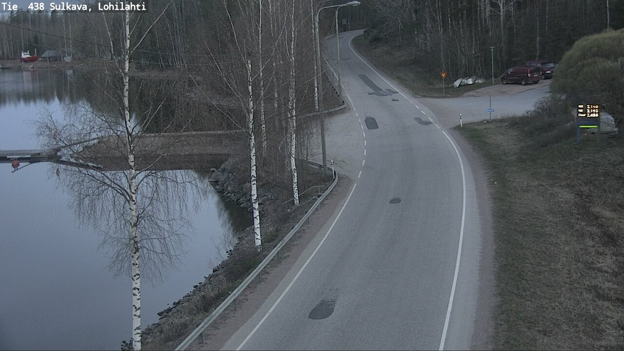 Weather Camera Image Road 438 Sulkava, Lohilahti, Sulkava, Etelä-Savo