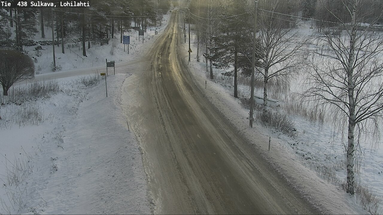 Weather Camera Image Road 438 Sulkava, Lohilahti, Sulkava, Etelä-Savo
