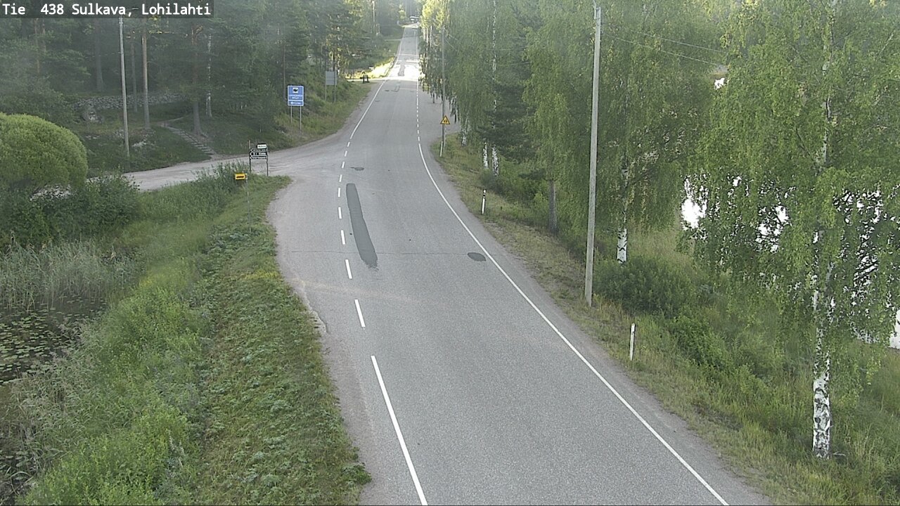 Weather Camera Image Road 438 Sulkava, Lohilahti, Sulkava, Etelä-Savo