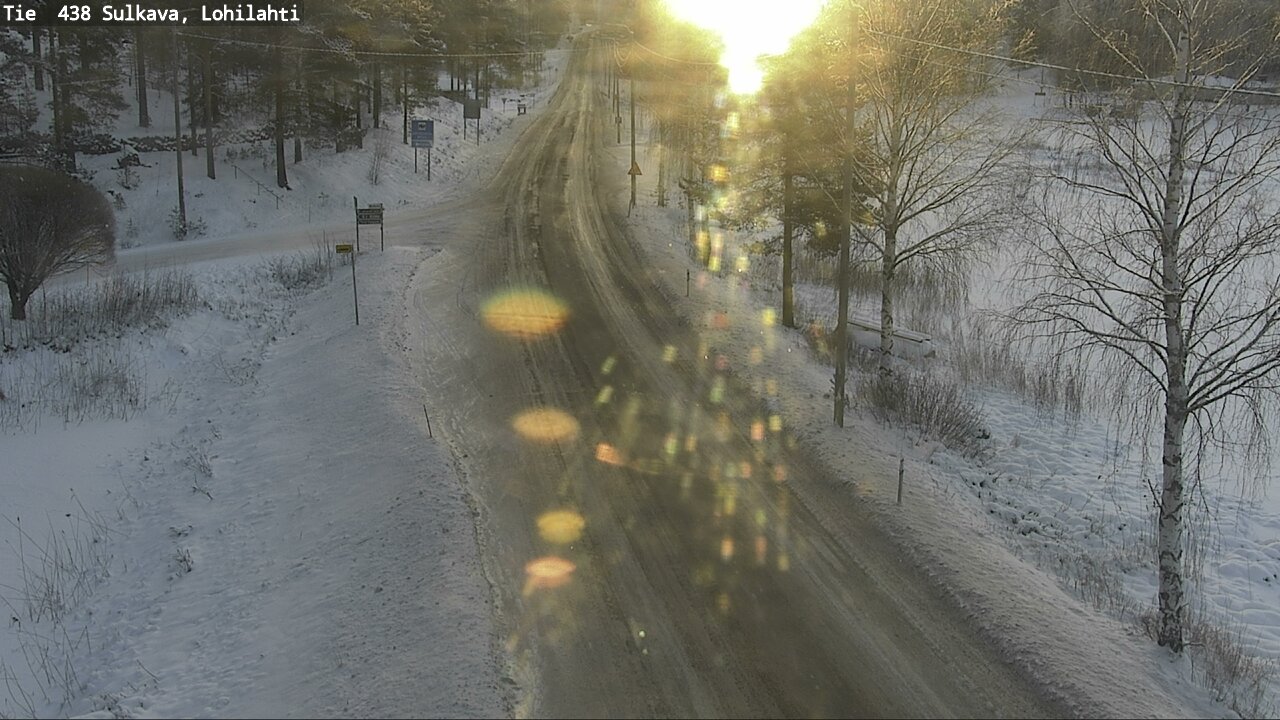 Weather Camera Image Road 438 Sulkava, Lohilahti, Sulkava, Etelä-Savo