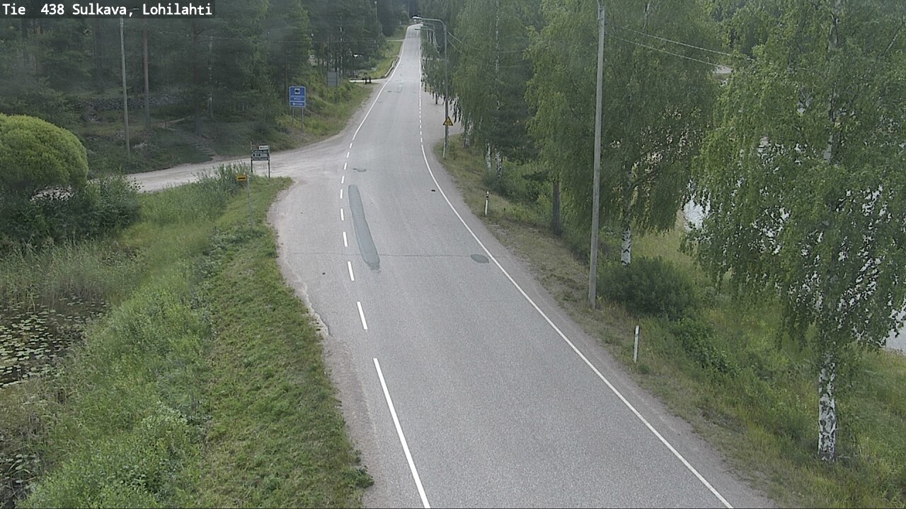 Weather Camera Image Road 438 Sulkava, Lohilahti, Sulkava, Etelä-Savo