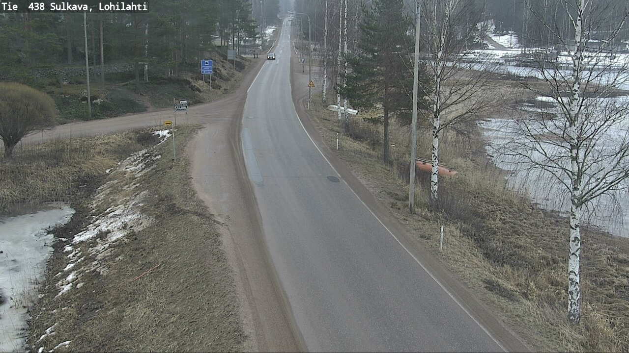 Weather Camera Image Road 438 Sulkava, Lohilahti, Sulkava, Etelä-Savo
